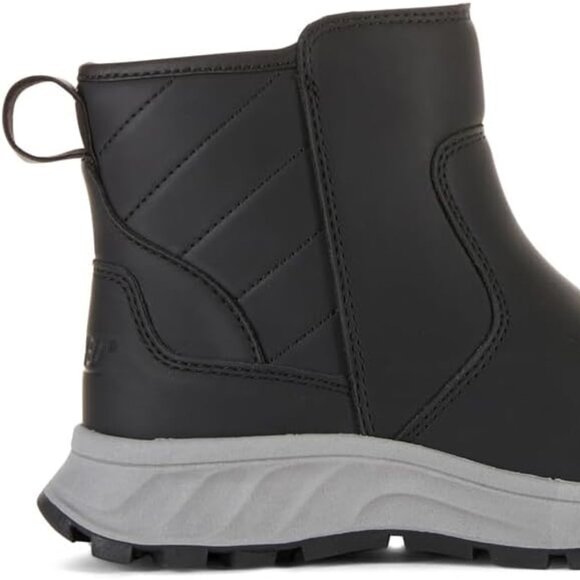 Khombu Women's Dusk All Weather Boot Size 9 Black Memory Foam Comfort (NEW) - Picture 4 of 16